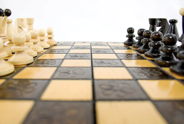 国际象棋游戏 图库图片