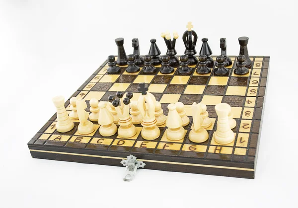 国际象棋游戏 免版税图库图片