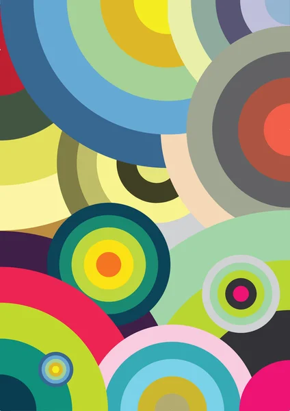 Círculos multicolor — Archivo Imágenes Vectoriales