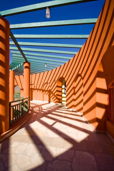 stock image Game of shadows in architectural form