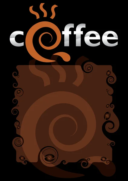 Kaffe motiv — Stock vektor