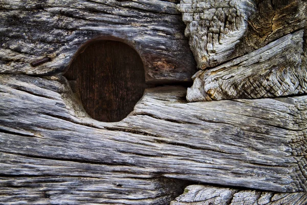 Деревянный блокгауз — стоковое фото