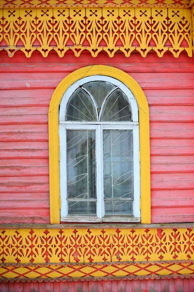 Vintage vivid window, color picture — Stock Photo, Image