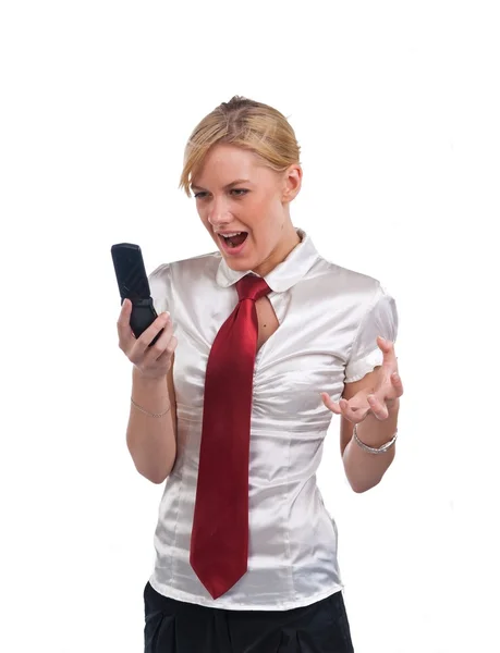 stock image Frustrated Businesswoman