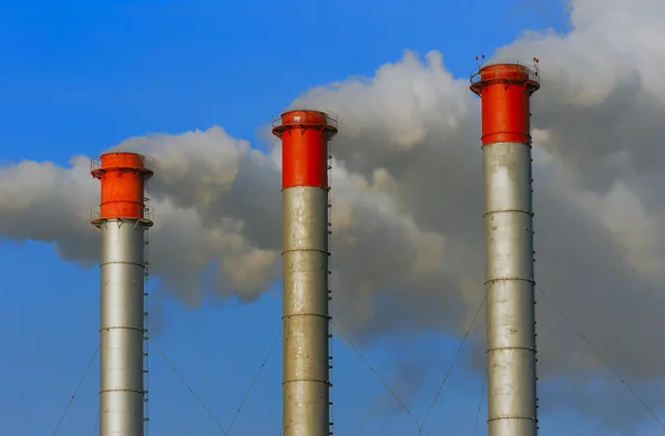 stock image Industrial pollution