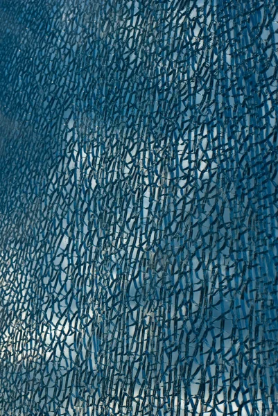 Rozbité sklo textura — Stock fotografie