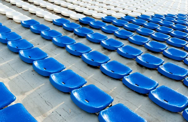 stock image Empty rows of stadium seats