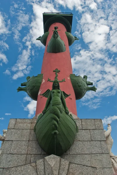 Lighthouse column in Saint Petersburg — Stock Photo, Image