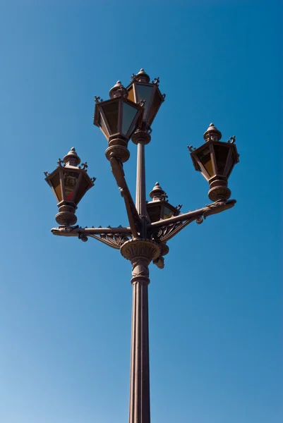 Gammaldags streetlamp — Stockfoto