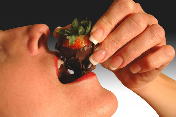 Chocolate strawberry