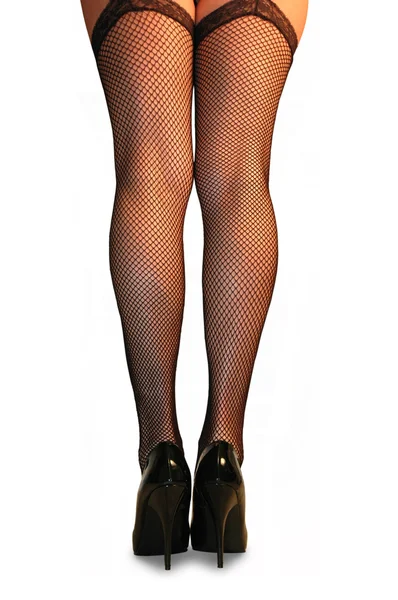 Fishnet stockings — Stock Photo, Image
