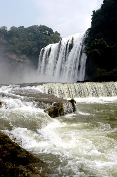 Водоспад Huangguoshu Ліцензійні Стокові Фото