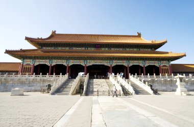 Beijing Forbidden city clipart