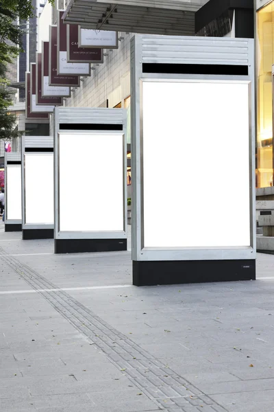 Blank signboards — Stock Photo, Image