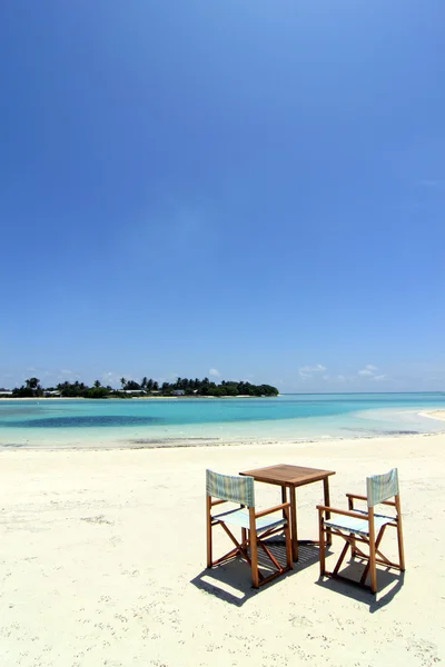Καρέκλες παραλίας — Φωτογραφία Αρχείου
