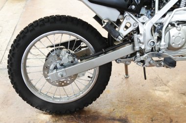 Motorcycle swingarm clipart