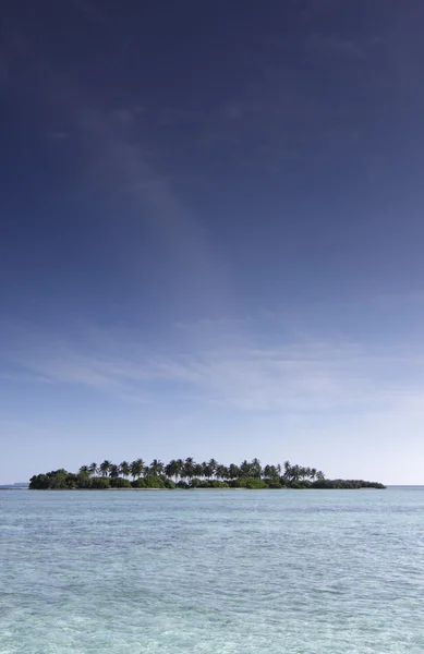 Безлюдний острів — стокове фото