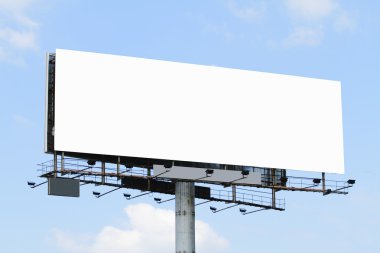 Blank billboard clipart