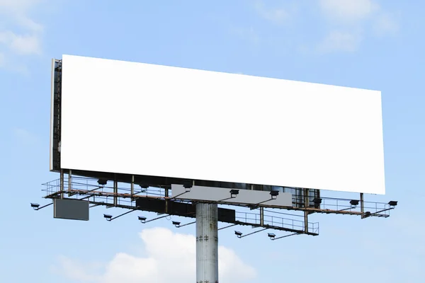 Blank billboard Stock Image
