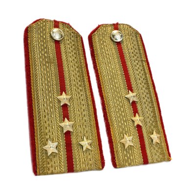 2 epaulets the captain's clipart