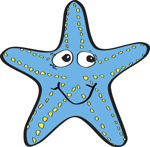 Estrella de mar — Vector de stock