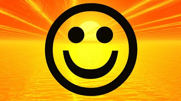 Happy smiley — Stock Photo, Image