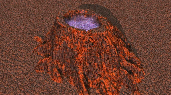 ภูเขาไฟ — ภาพถ่ายสต็อก