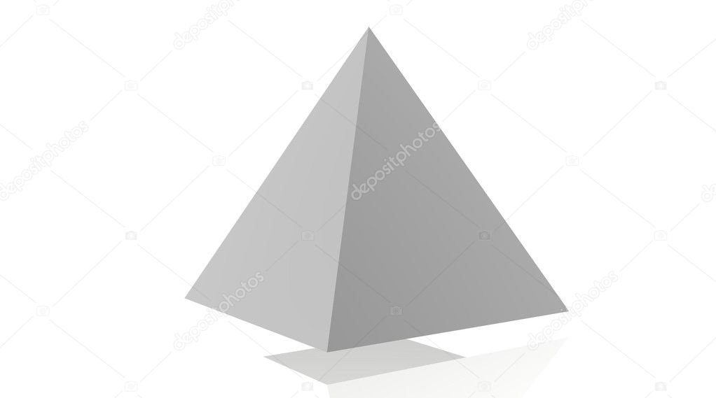 Grey pyramide