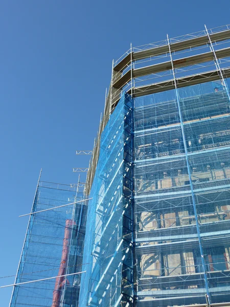 Side of a scaffolding — Stock Photo, Image