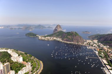 Sugarloaf Mountain in Rio de Janeiro clipart