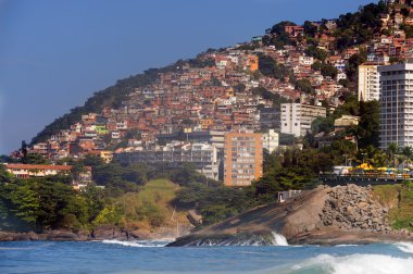 Rio de Janeiro, Favela Vidigal clipart