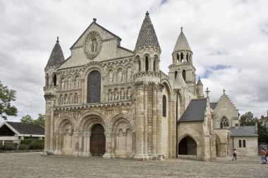 Notre Dame la Grande, Poitiers clipart