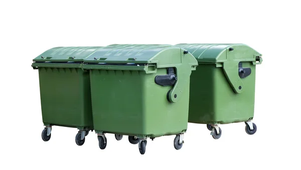Pojemniki na śmieci — Zdjęcie stockowe