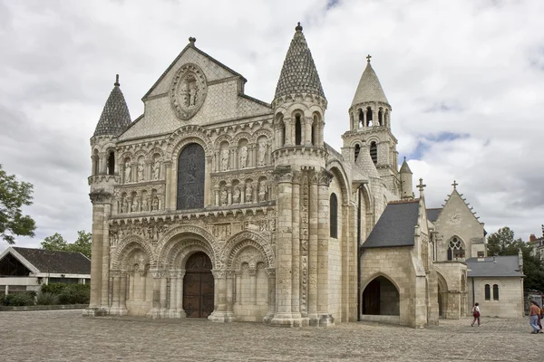 Notre Dame la Grande, Poitiers — Stok fotoğraf
