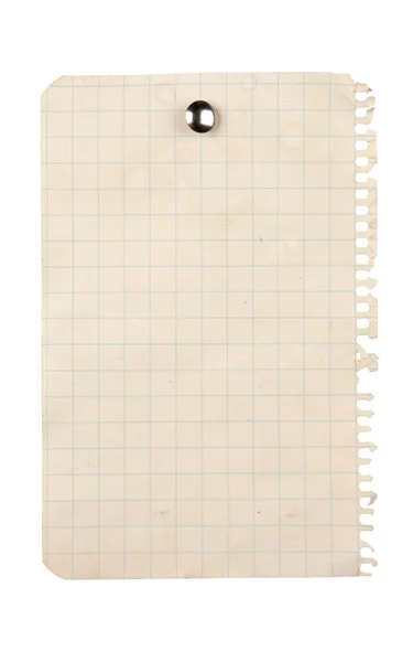 Καρφιτσωμένα χαρτί — Φωτογραφία Αρχείου
