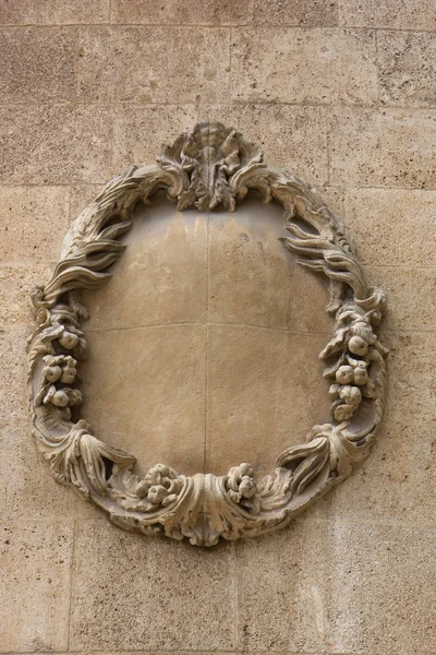 Decorative stone wreath — Stock Photo, Image