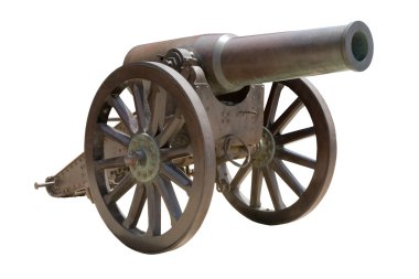 Ancient Spanish howitzer clipart