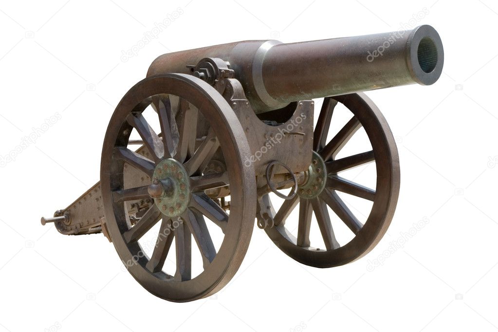Ancient Spanish howitzer