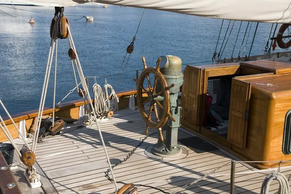 stock image Wood sailboat