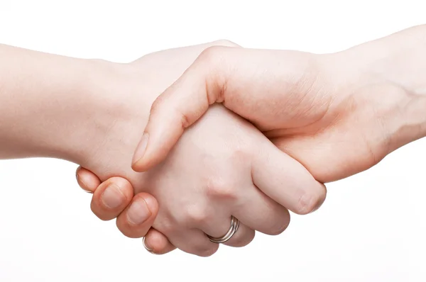 Man and woman hands — Stock Photo, Image