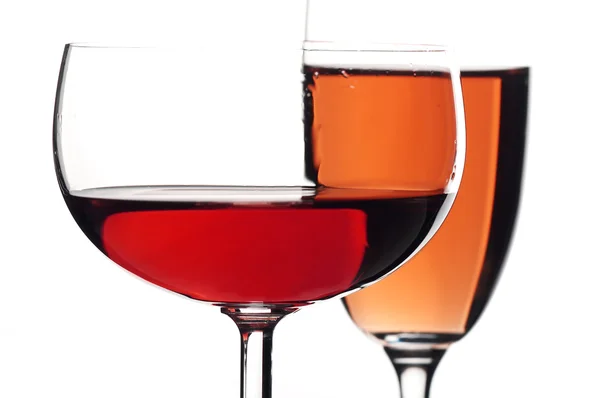 stock image Two glass of wine