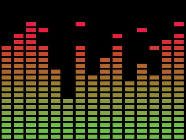 Muziek diagram — Stockvector