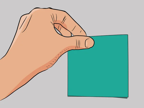 Bâtons de main note — Image vectorielle