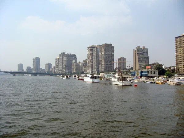 Nilo em Kairo Imagem De Stock