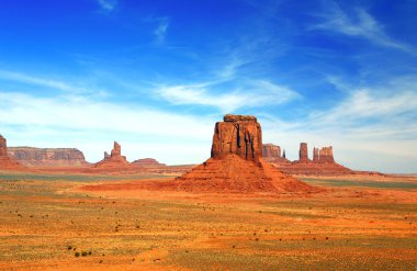 monument Valley birden fazla buttes