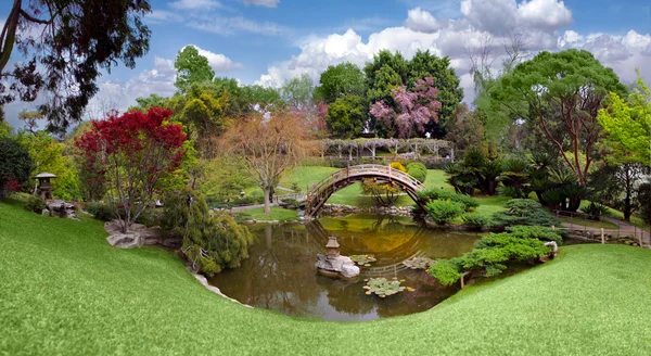 Прекрасний ботанічний сад в Хантіні Ліцензійні Стокові Зображення