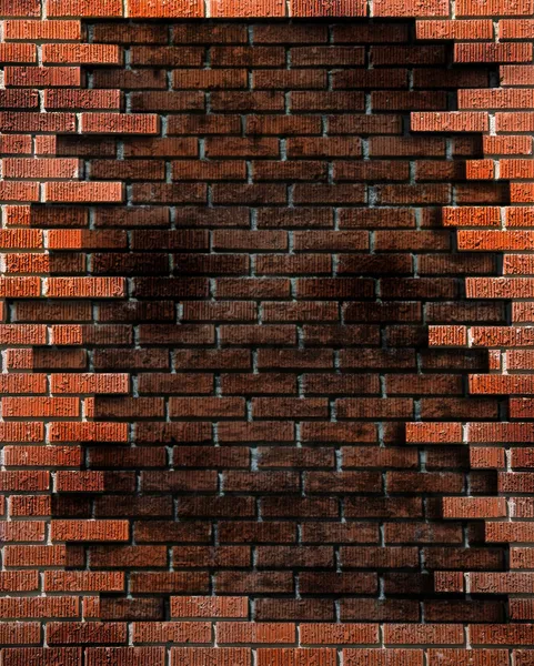 Ceglany mur tle nieczysty elemen — Zdjęcie stockowe