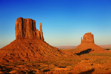 Beautiful Monument Valley Utah USA clipart