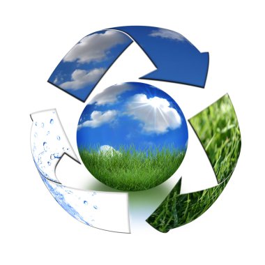 Take Care of Mother Earth Concept clipart