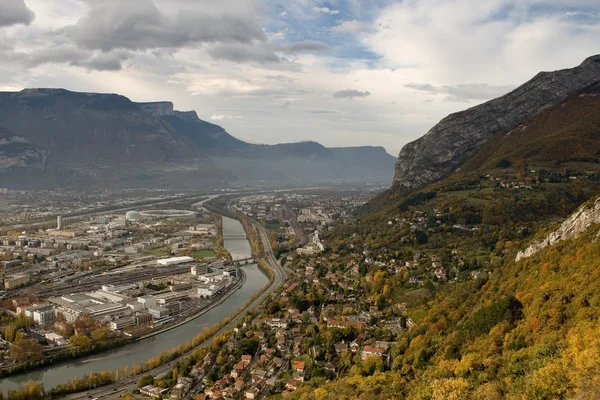 Grenoble-Panorama — Stockfoto